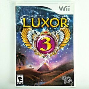 Luxor 3 (Nintendo Wii, 2008) Brand New Sealed With Free Fast Shipping in US